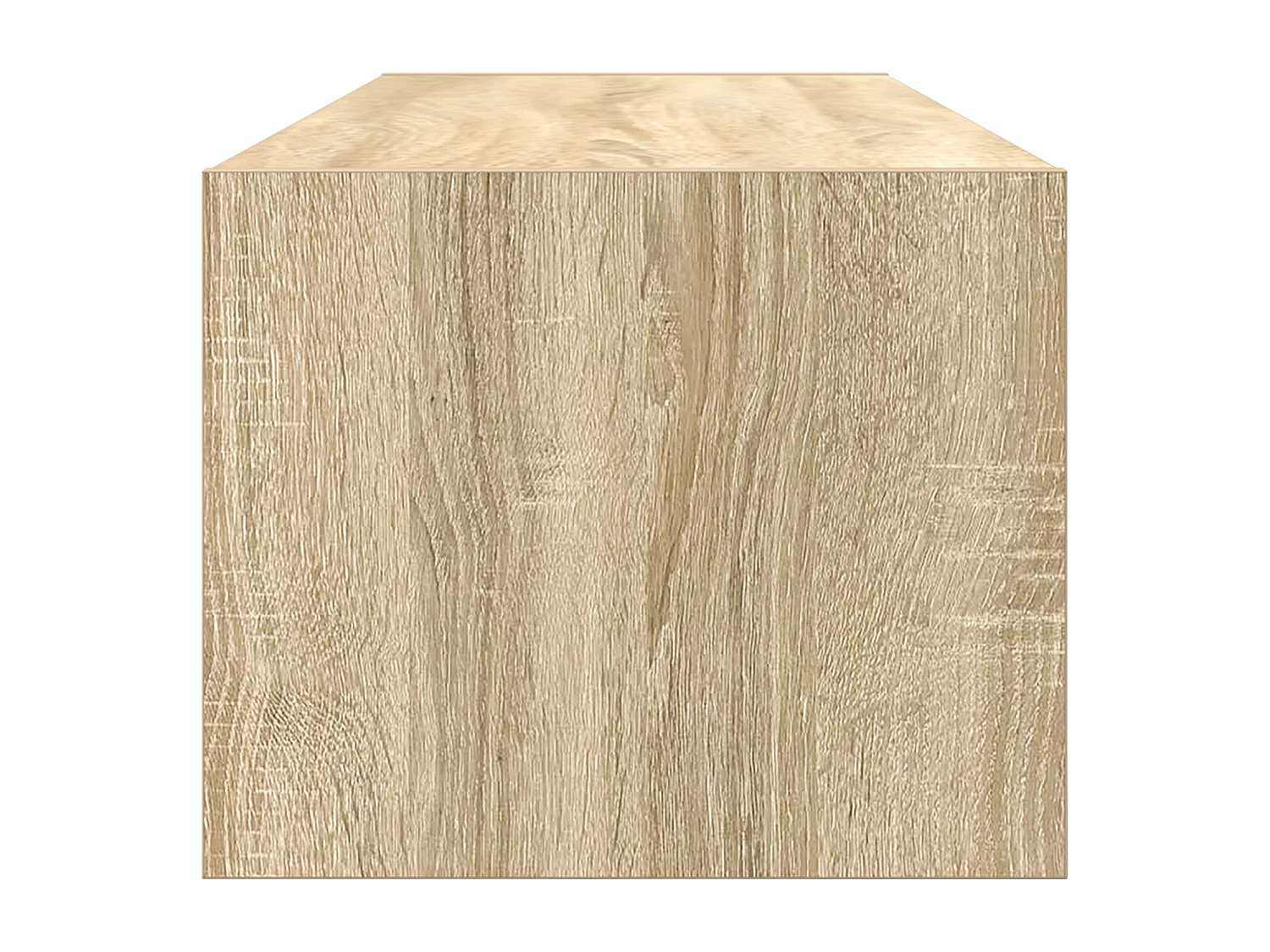 Meuble TV Chêne Sonoma 100x31x25,5 cm en bois d'ingénierie