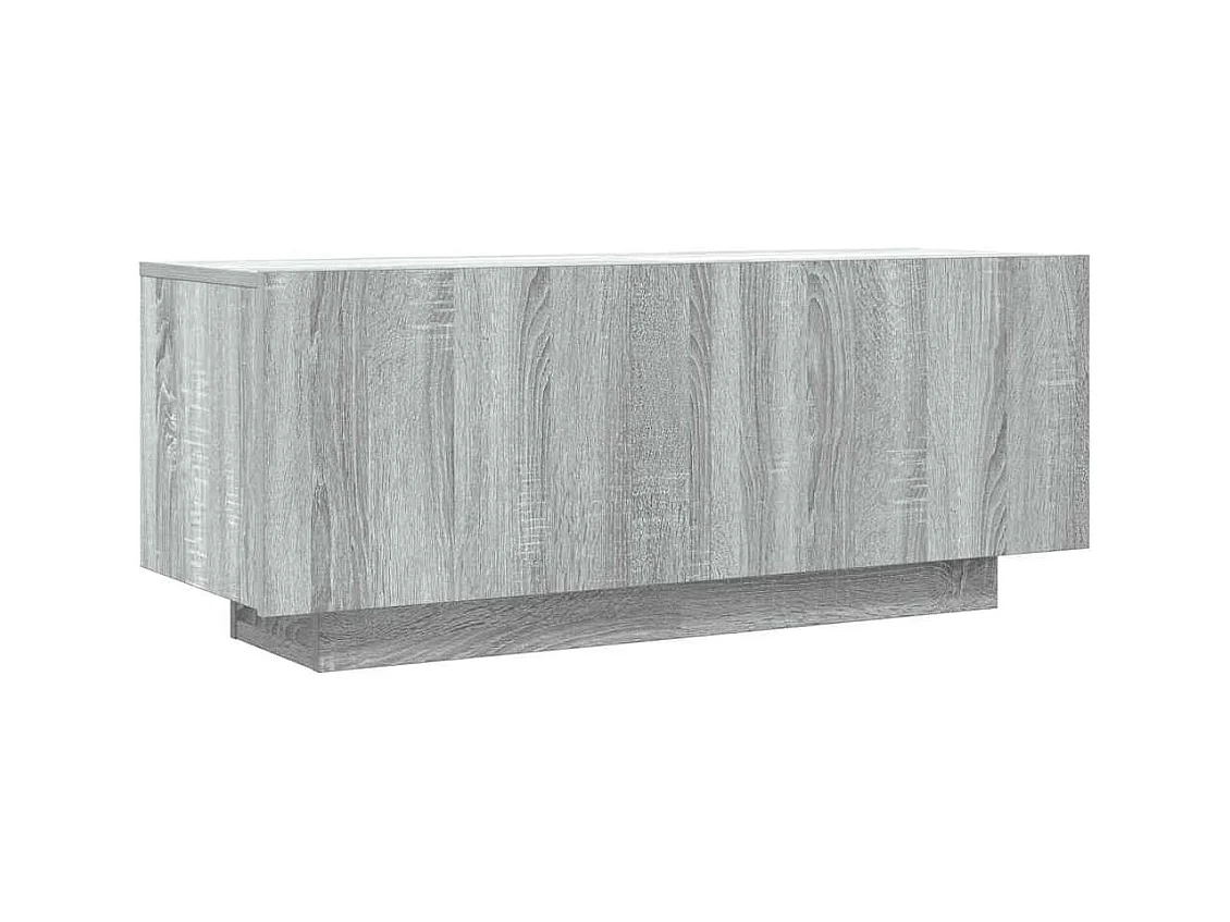 Meuble TV Sonoma gris 100x35x40 cm Bois d'ingénierie