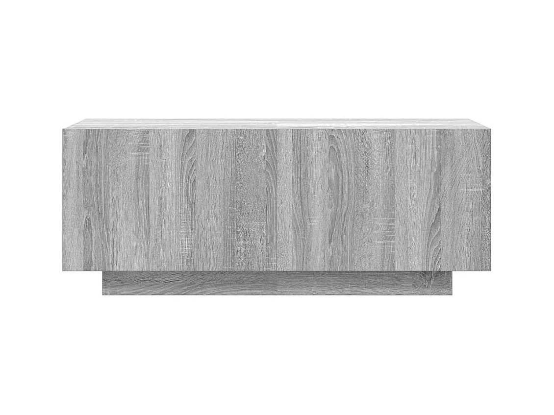 Meuble TV Sonoma gris 100x35x40 cm Bois d'ingénierie