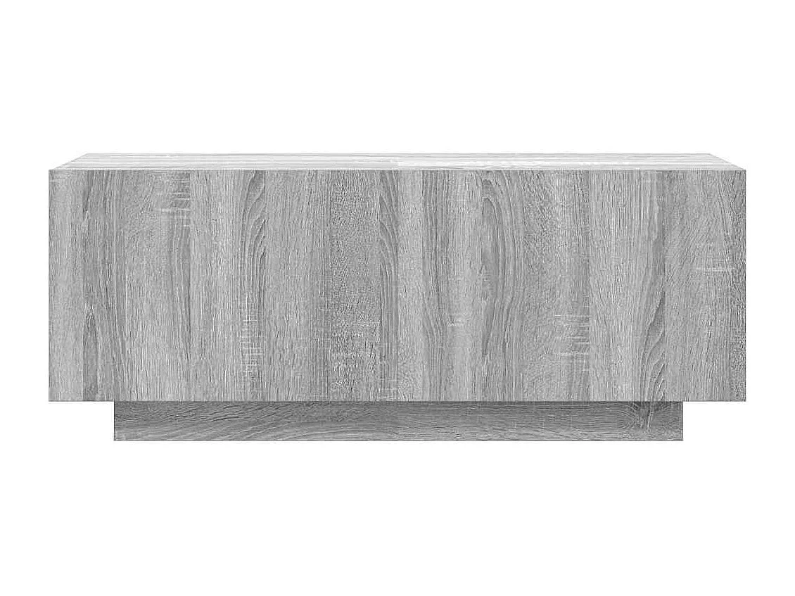 Meuble TV Sonoma gris 100x35x40 cm Bois d'ingénierie