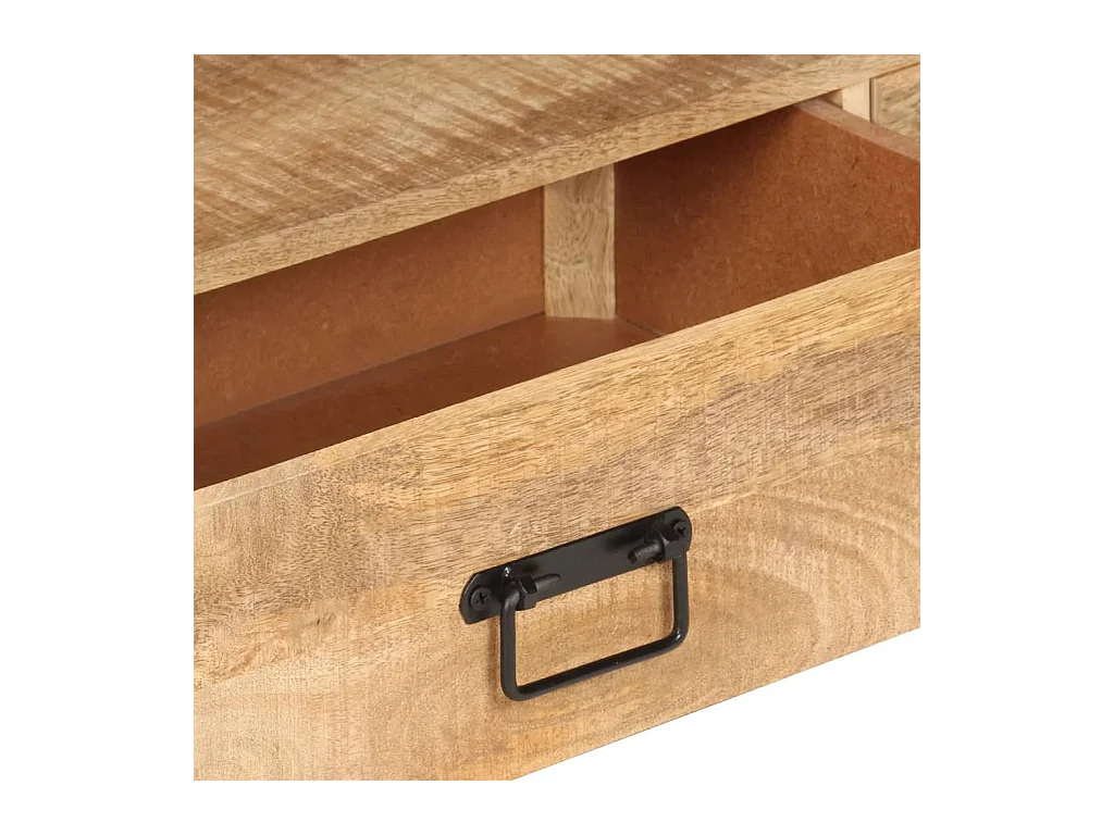 Meuble TV 150x30x45 cm Bois solide de manguier