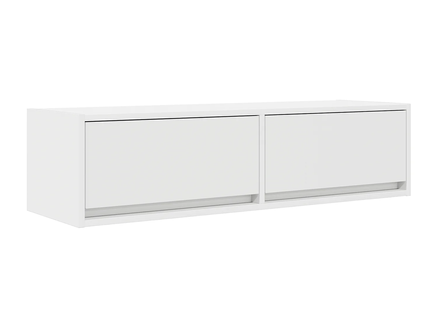 Mobile TV bianco 100x31x25,5 cm in legno ingegnerizzato