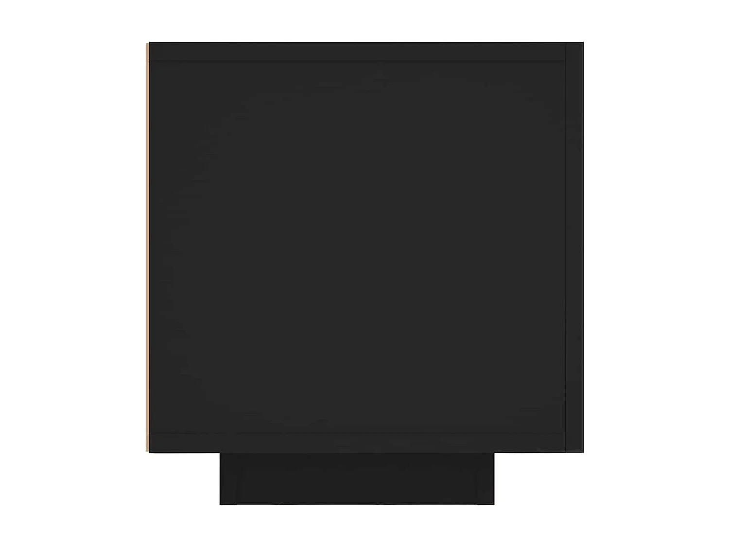 Meuble TV avec lumières LED noir 160x35x40 cm