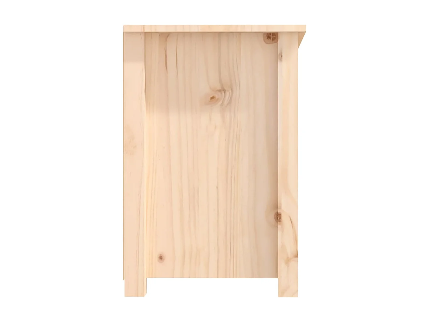 Mobile TV 114x35x52 cm Legno massello di pino