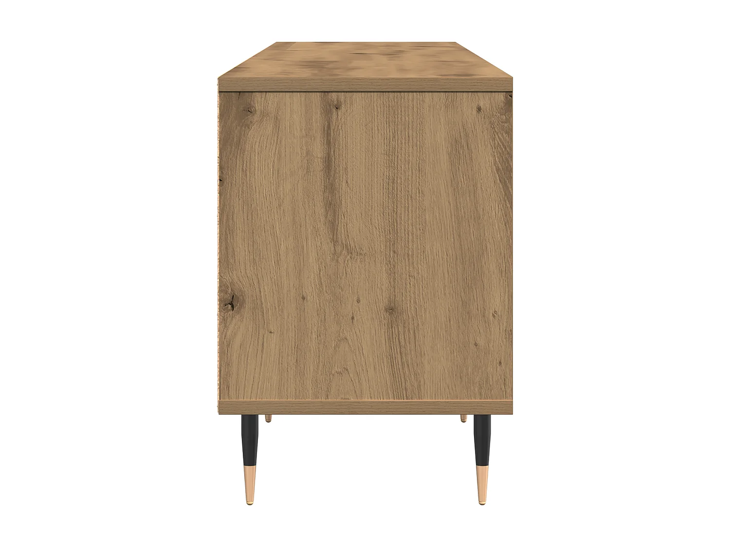 Mobile TV in rovere lavorato a mano 150x30x44,5 cm Legno ingegnerizzato