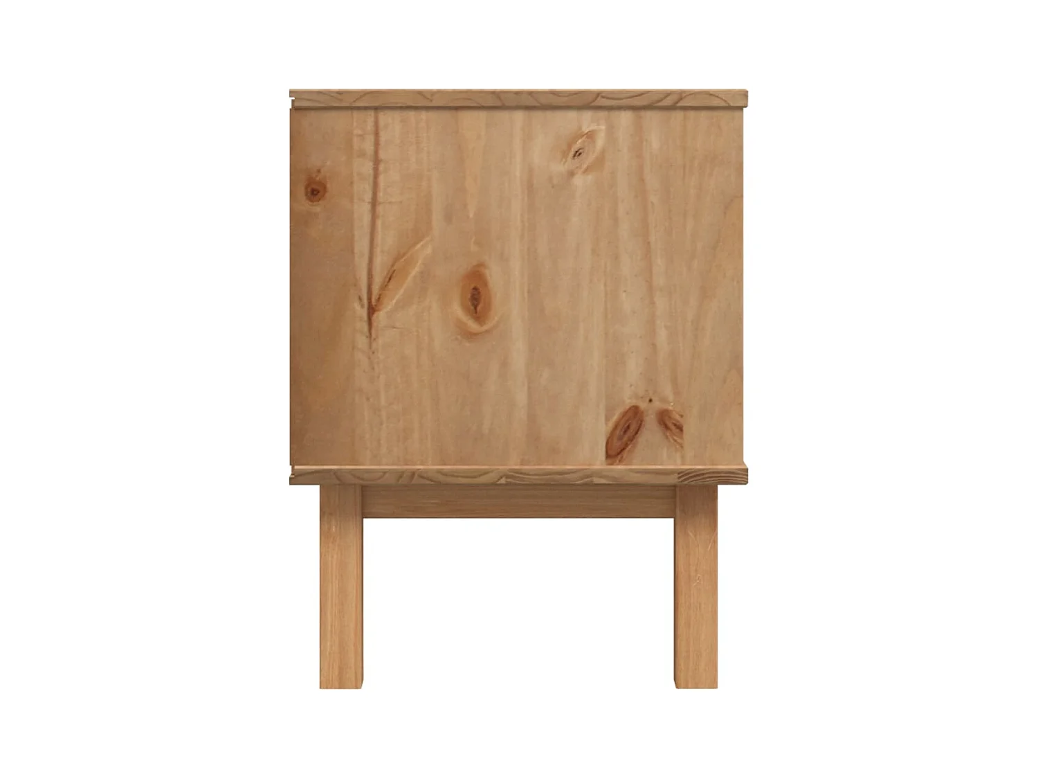 Meuble TV  113,5x43x57 cm Bois de pin massif