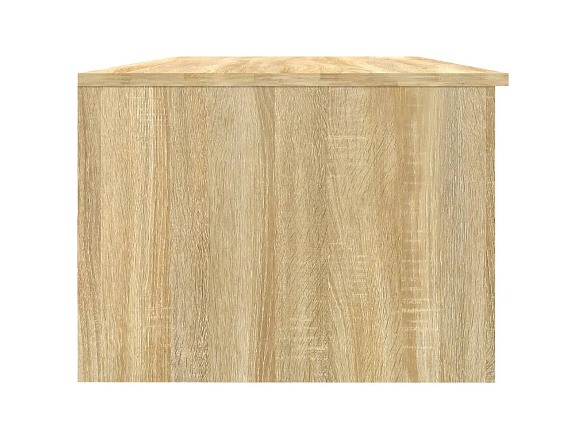 Table basse chêne sonoma 102x50x36 cm bois d'ingénierie
