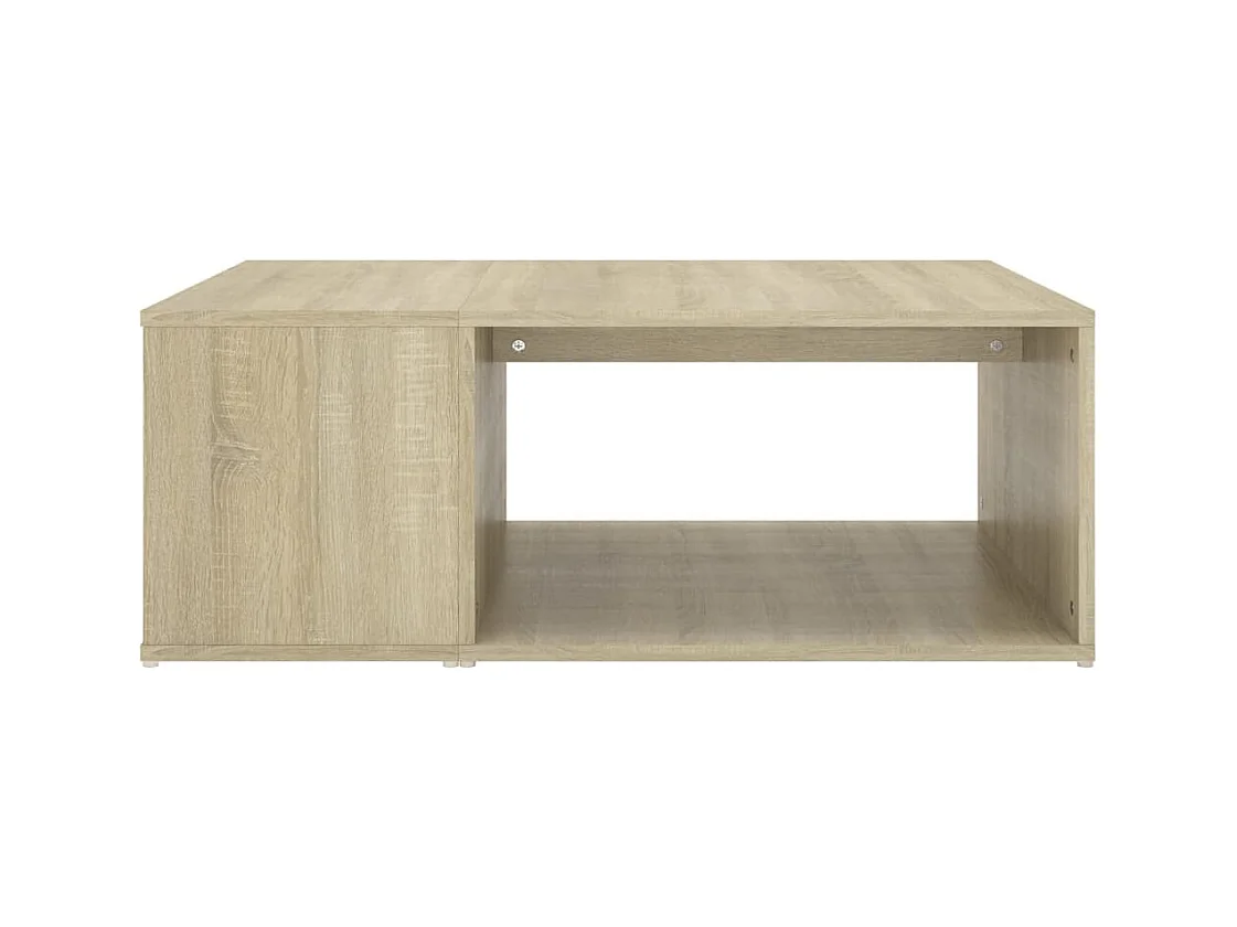 Table basse chêne sonoma 90x67x33 cm bois d'ingénierie