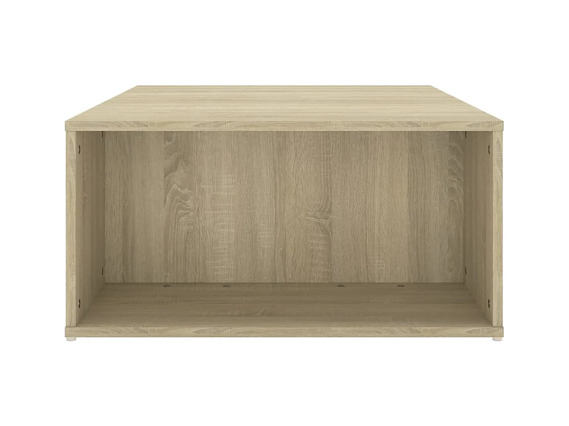 Table basse chêne sonoma 90x67x33 cm bois d'ingénierie