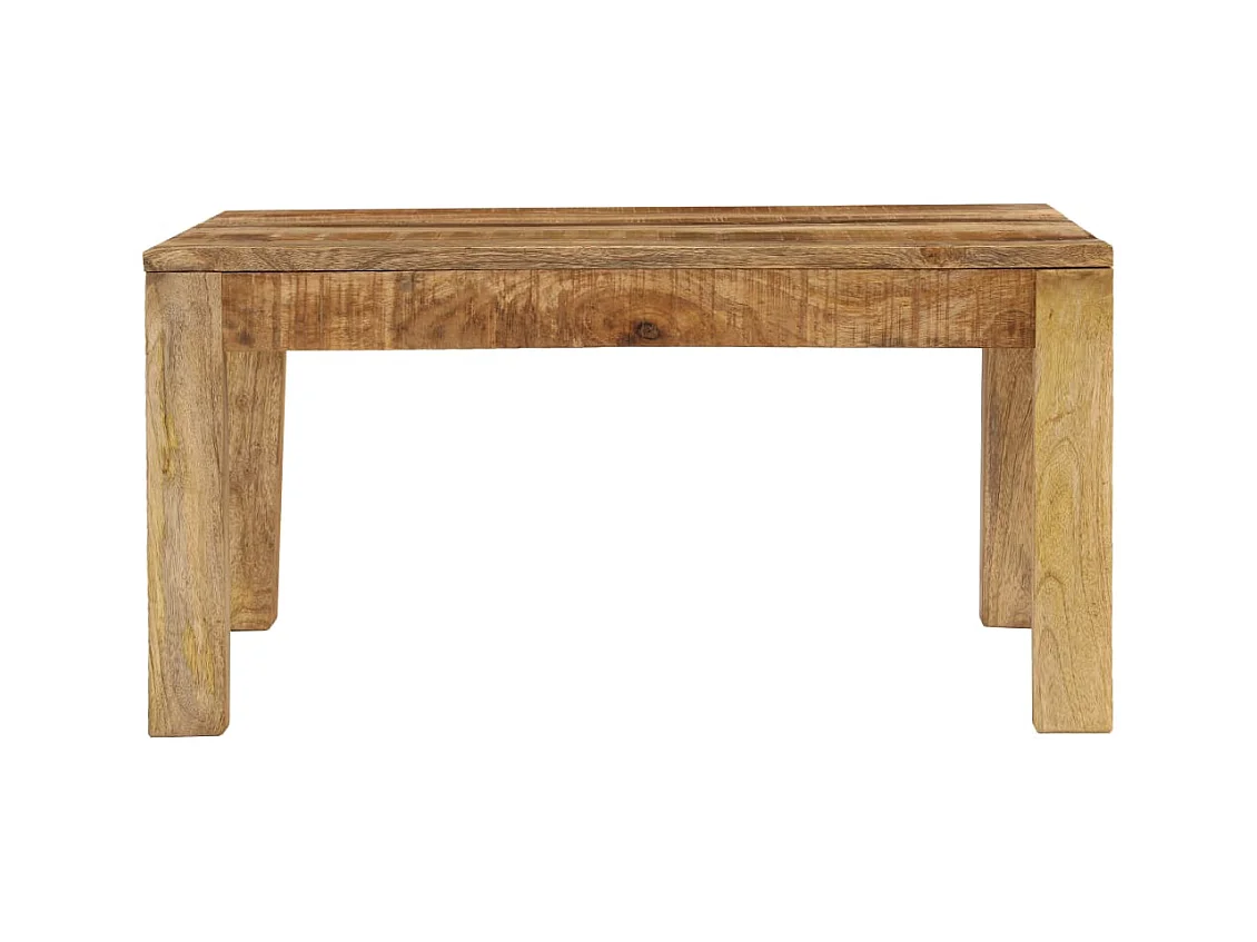 Salontafel 80x80x40 cm Massief mangohout