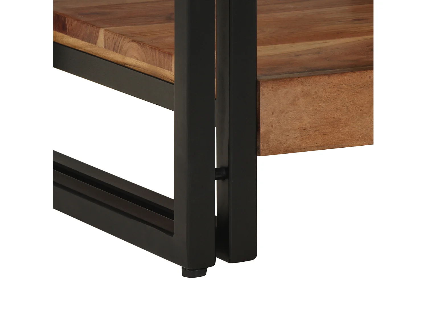 Table basse 40x50x38 cm en bois d'acacia massif