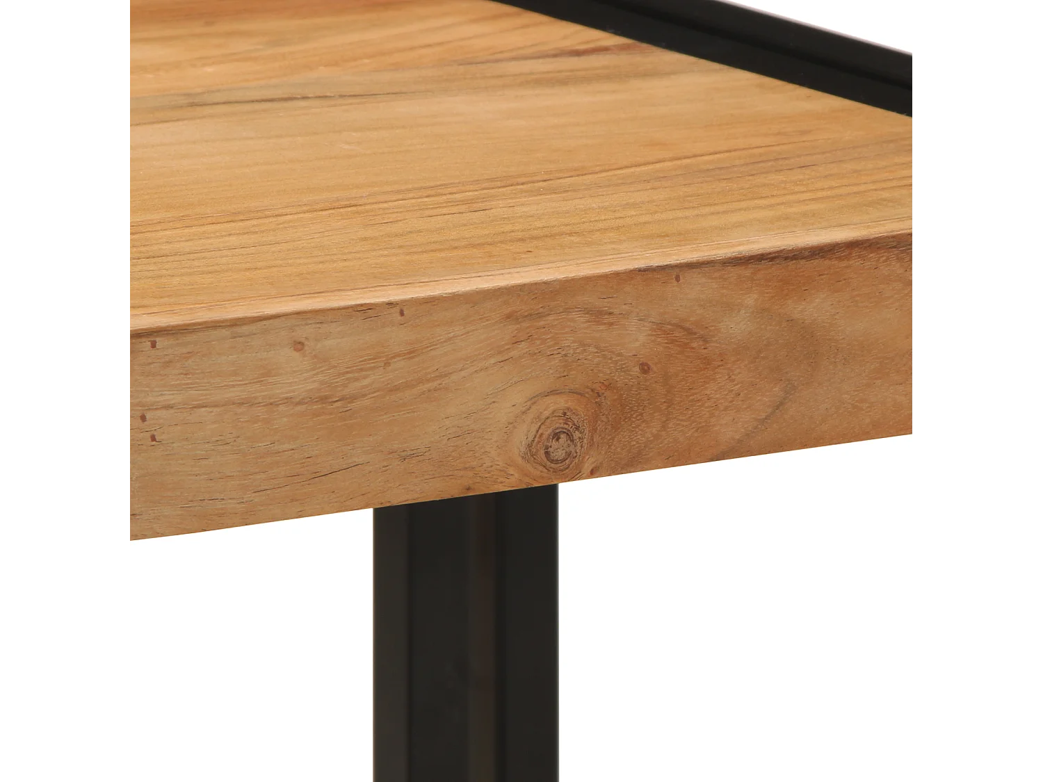 Table basse 40x50x38 cm en bois d'acacia massif