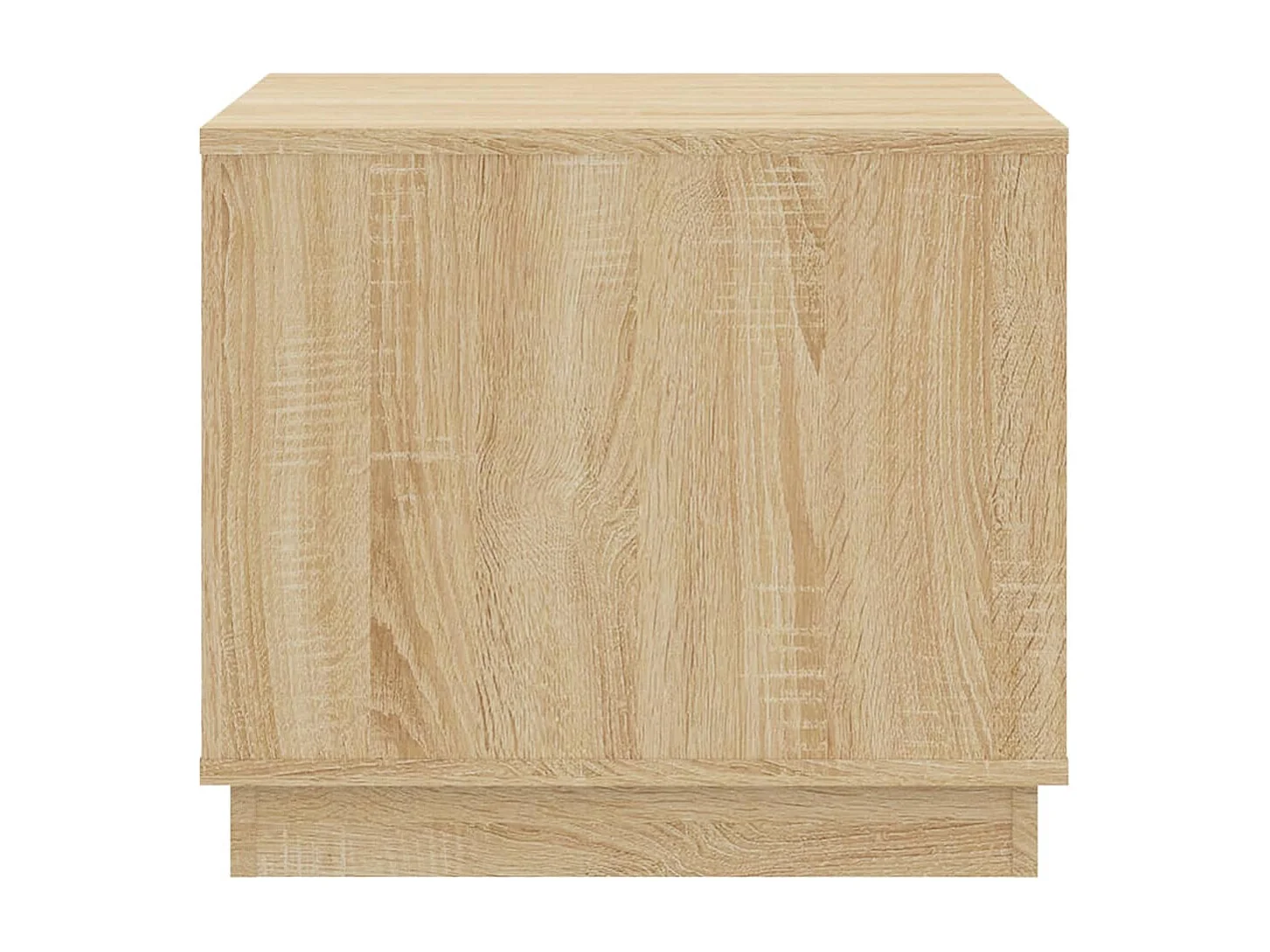 Table basse chêne sonoma 51x50x44 cm bois d'ingénierie