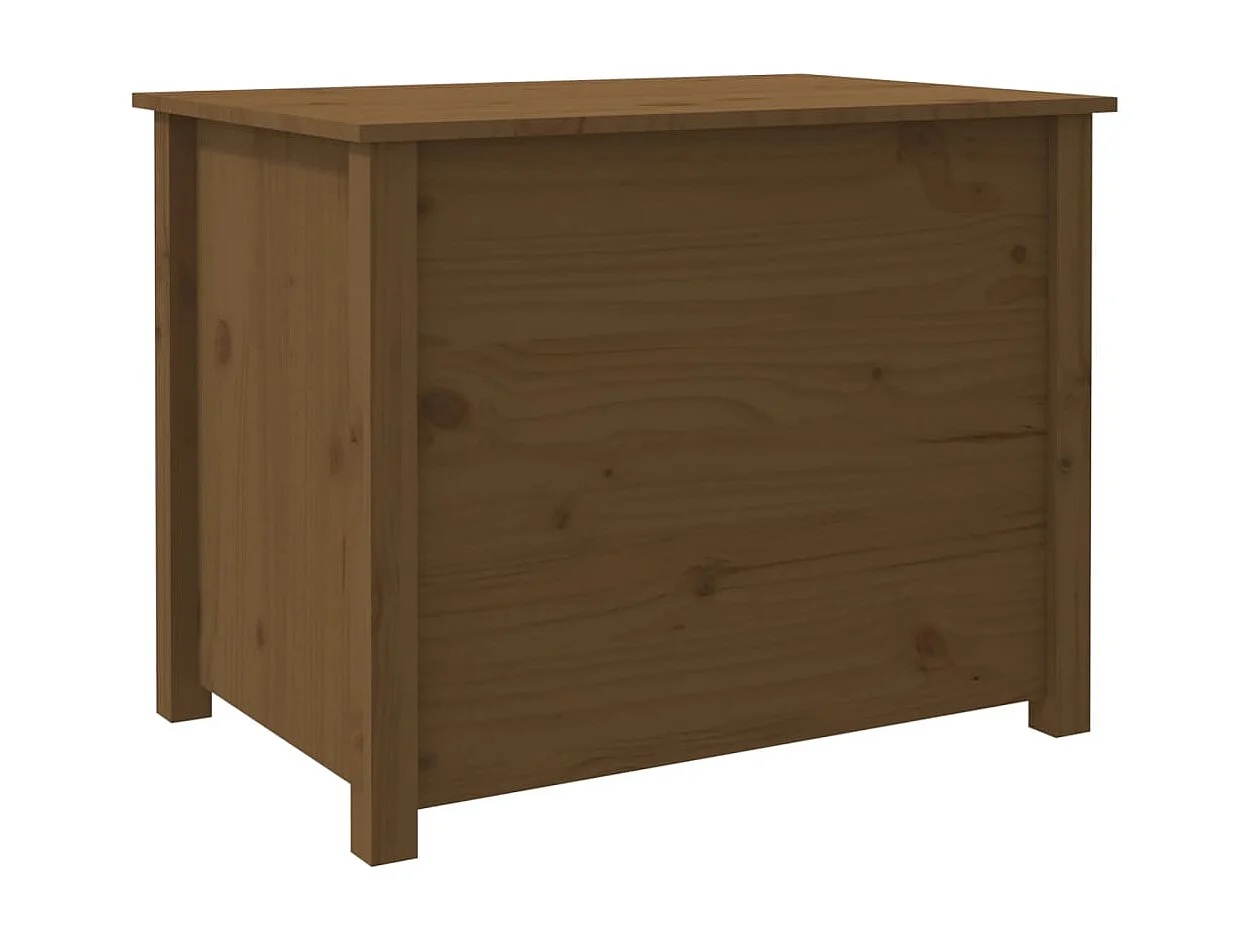 Honingbruine salontafel 71x49x55 cm massief grenenhout