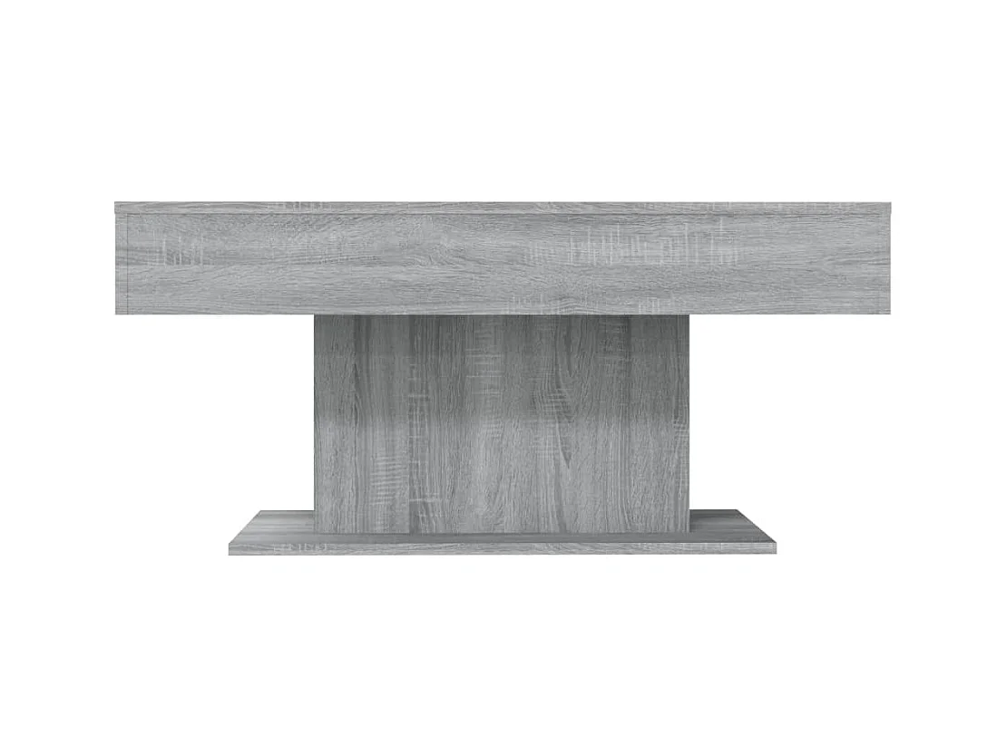 Tavolino Sonoma grigio 96x50x45 cm Legno ingegnerizzato