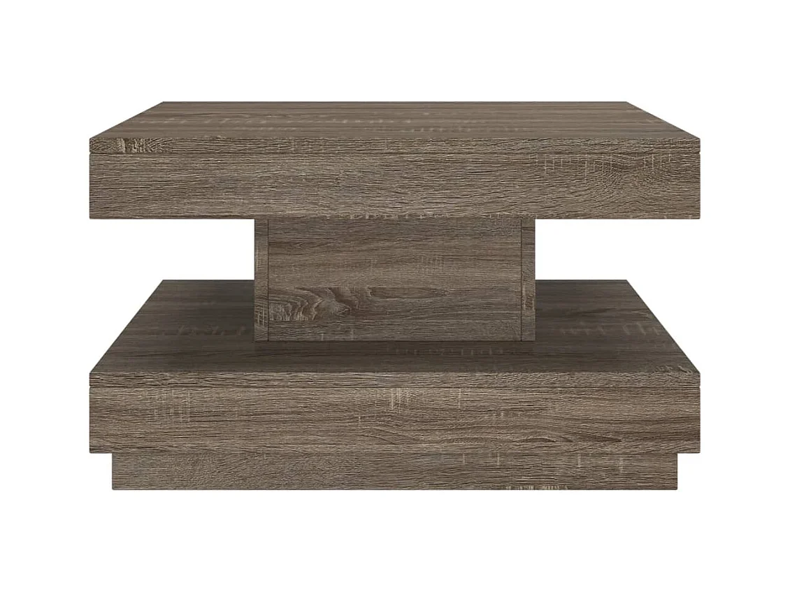 Tavolino grigio 60x60x35 cm MDF