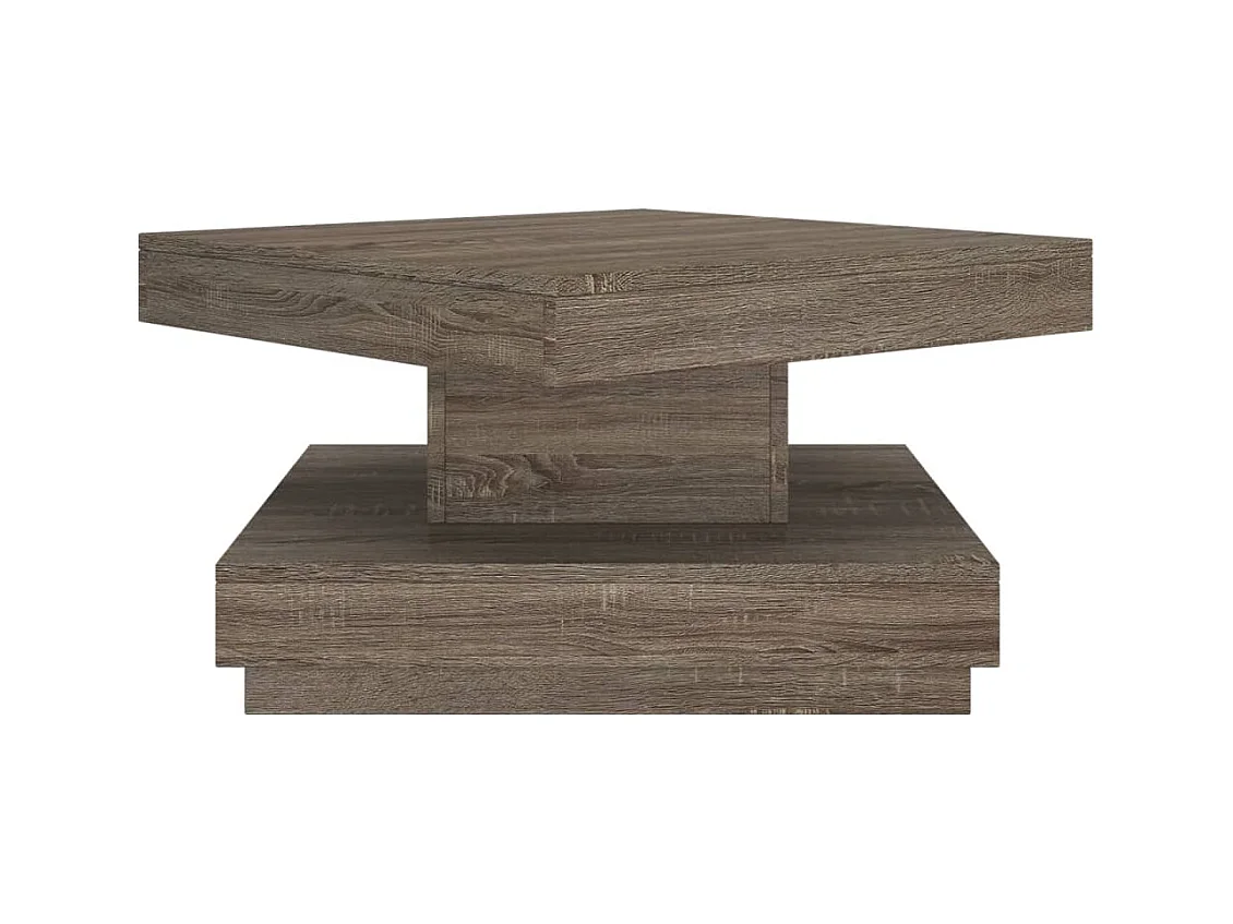 Tavolino grigio 60x60x35 cm MDF