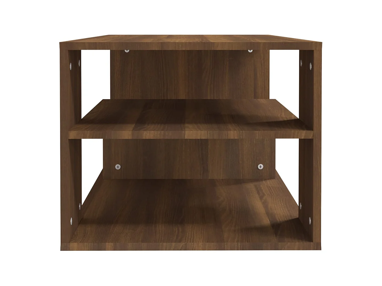 Tavolino da caffè Rovere marrone 100x50x40 cm Legno composito