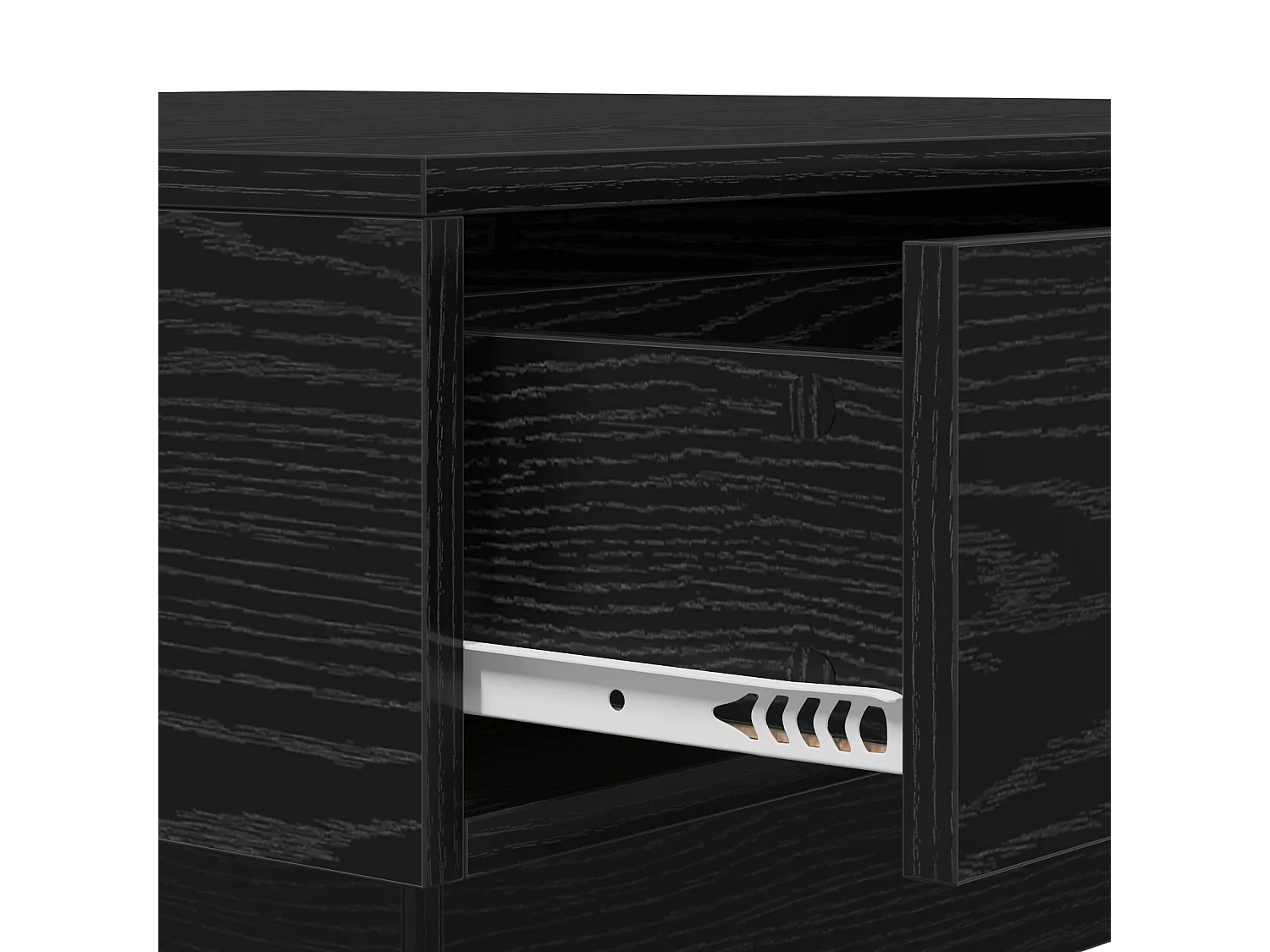 Table Basse Bois Noir Bois d'ingénierie 90 x 90 x 28 cm