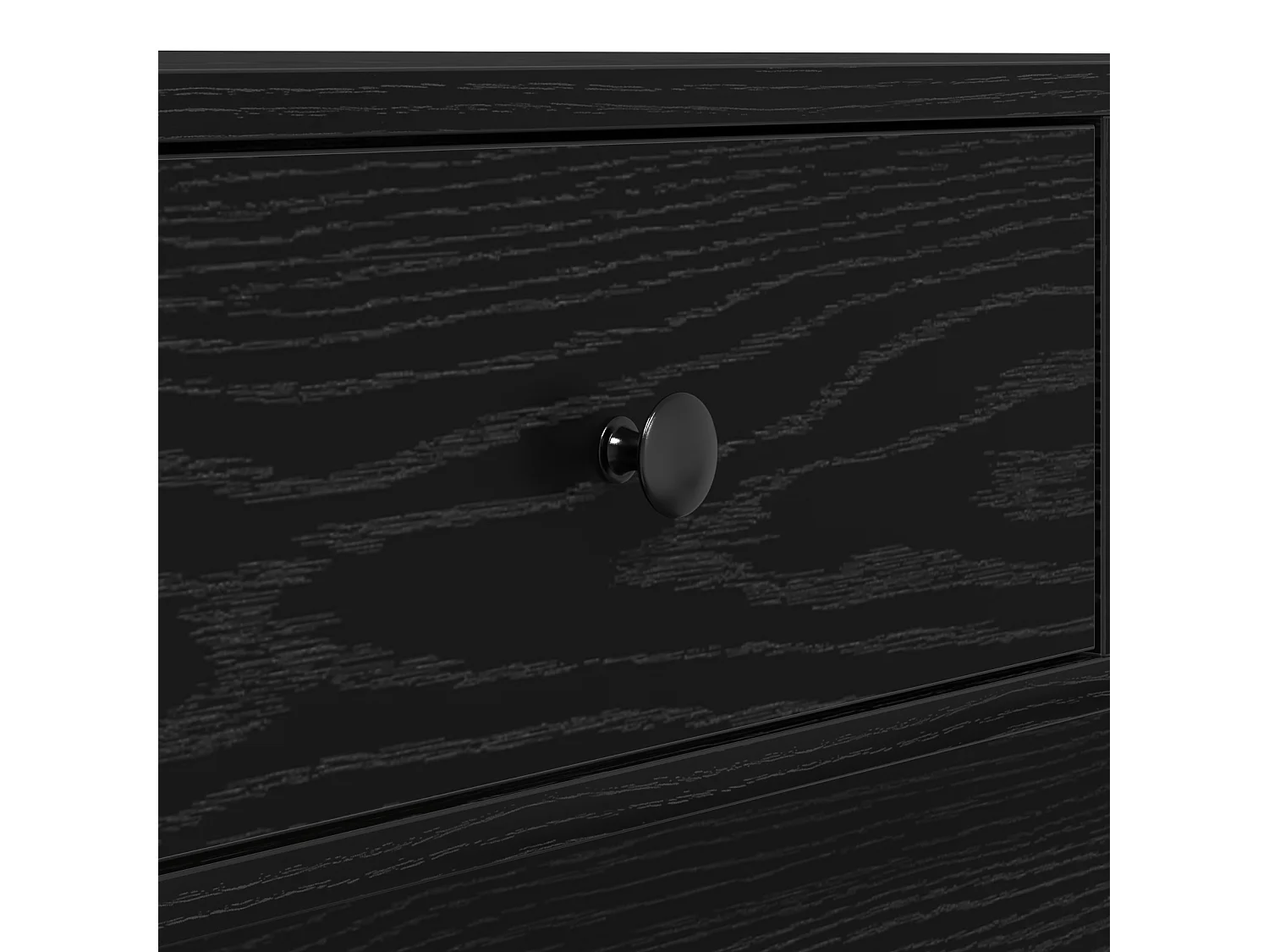 Table Basse Bois Noir Bois d'ingénierie 90 x 90 x 28 cm