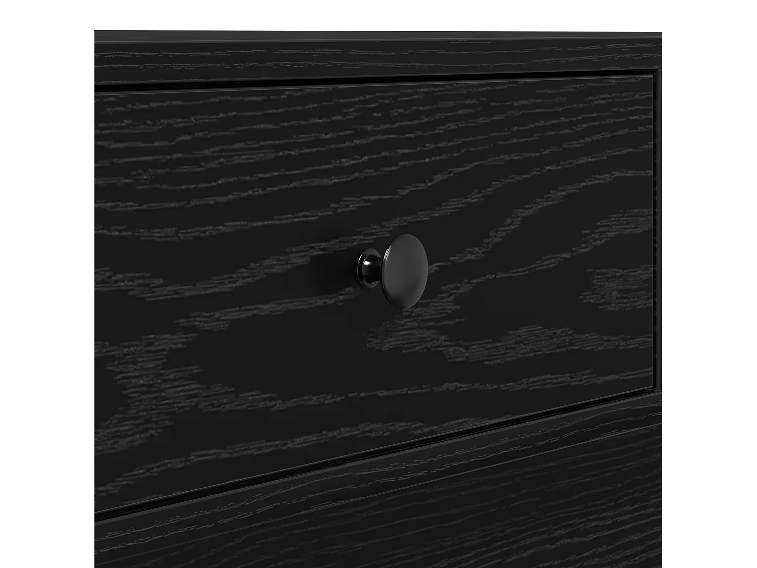 Table Basse Bois Noir Bois d'ingénierie 90 x 90 x 28 cm