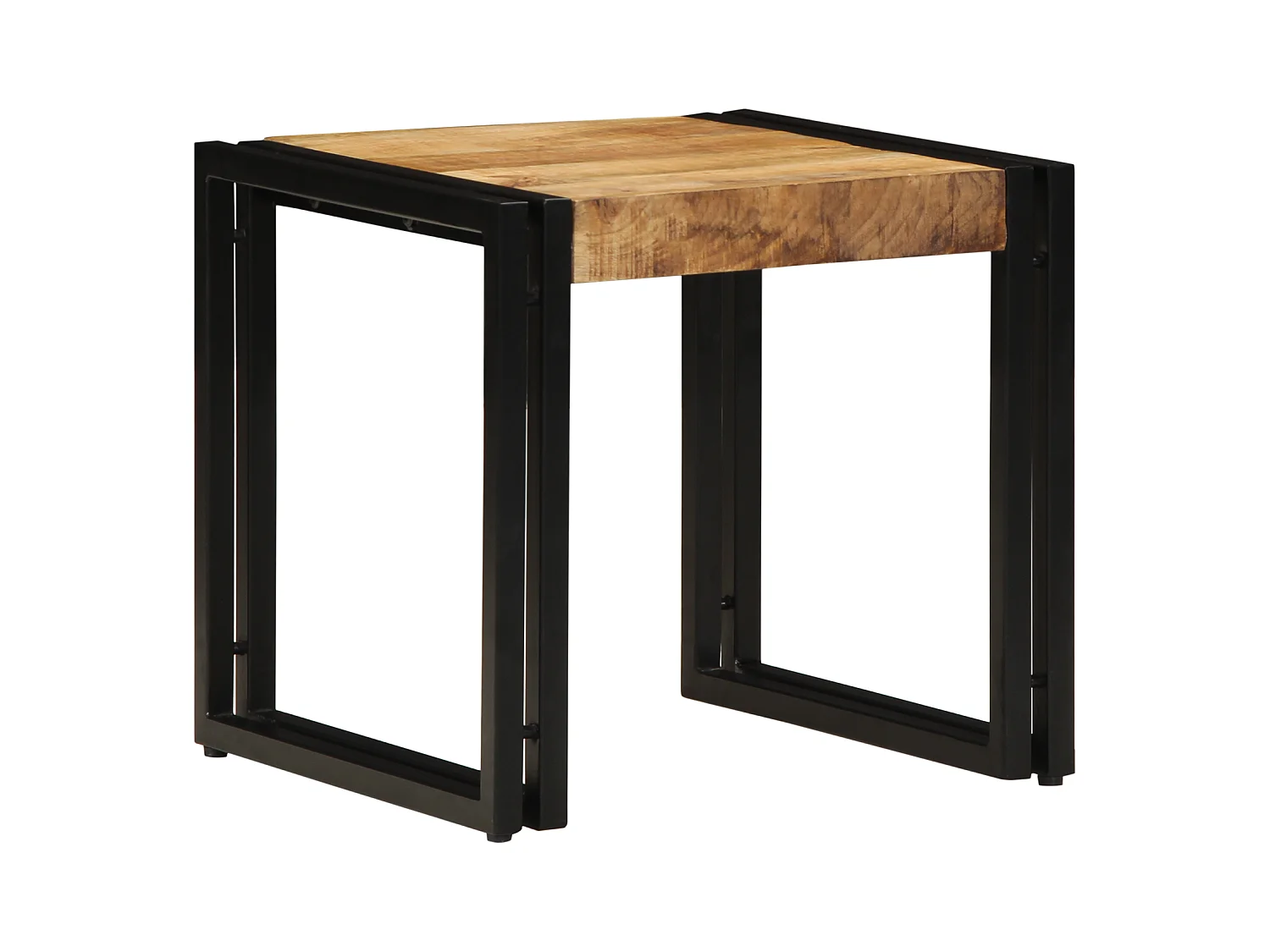 Table basse 40x50x38 cm en bois de manguier brut