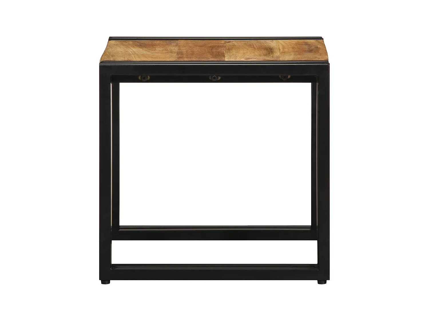 Table basse 40x50x38 cm en bois de manguier brut