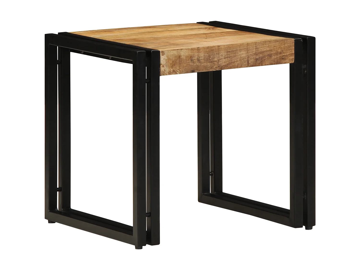 Table basse 40x50x38 cm en bois de manguier brut