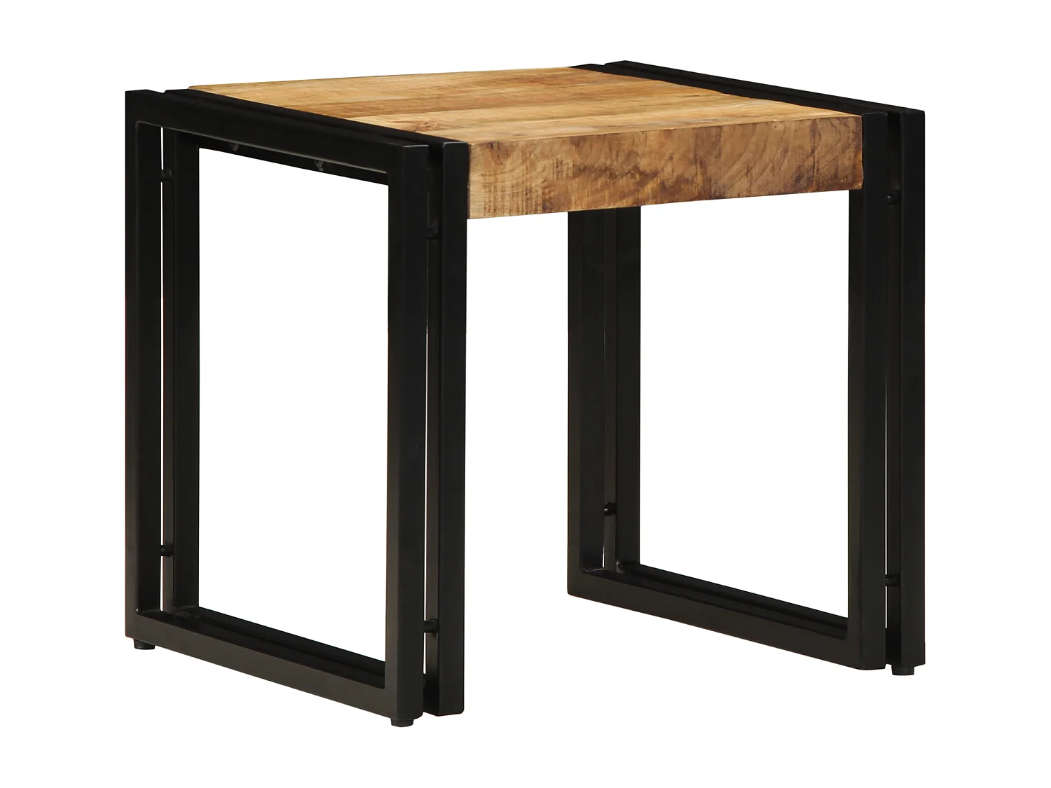 Table basse 40x50x38 cm en bois de manguier brut