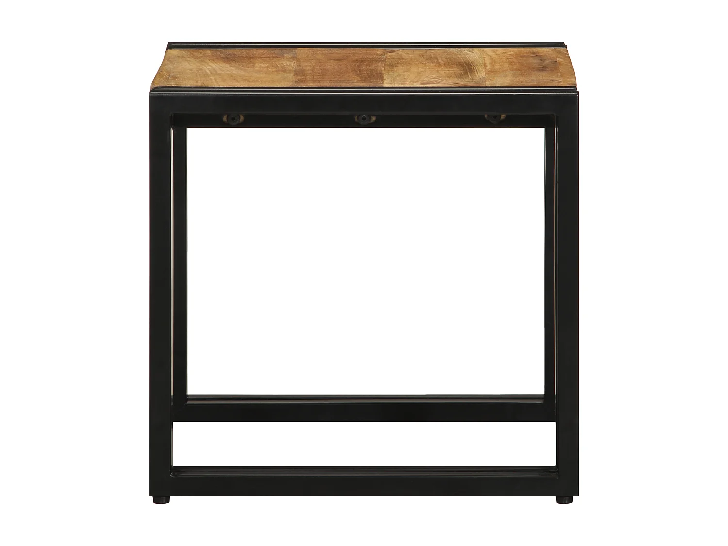 Table basse 40x50x38 cm en bois de manguier brut