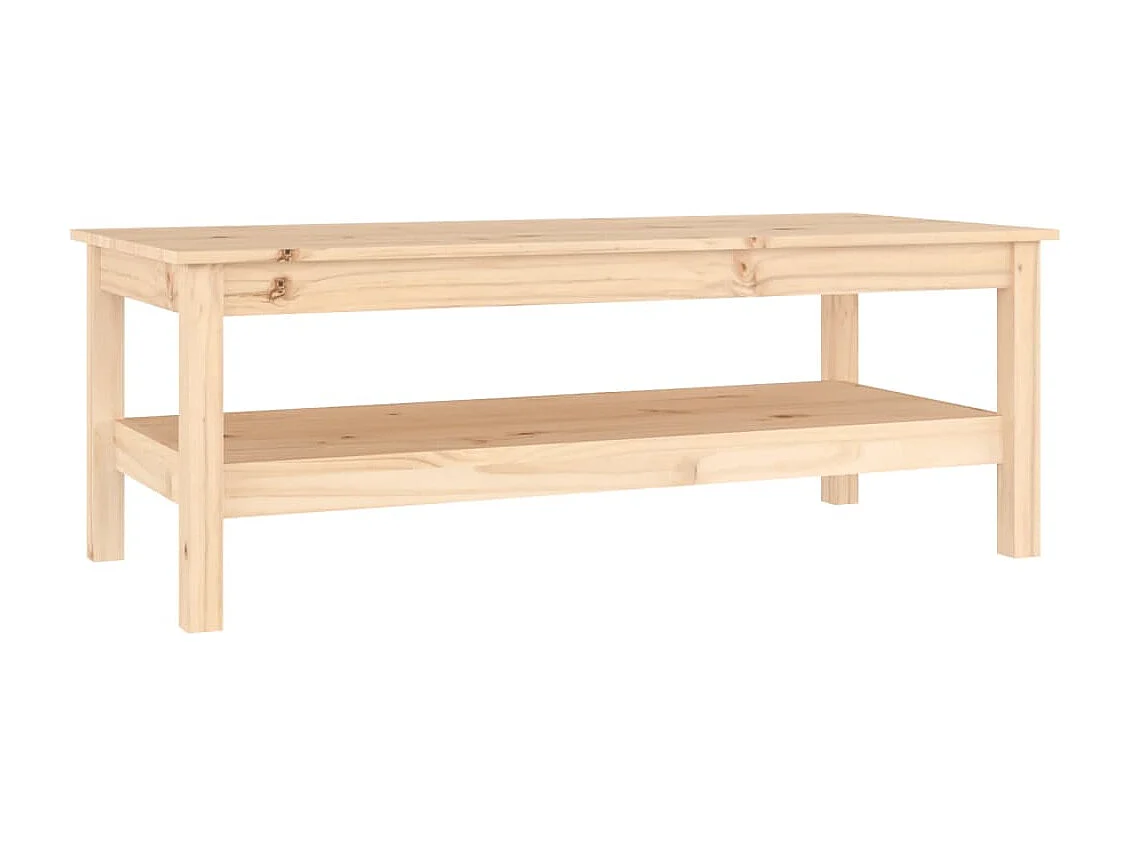 Table basse 110x50x40 cm Bois massif de pin