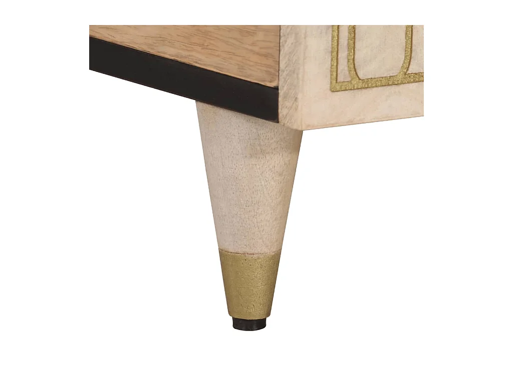 Table basse 100x54x40 cm bois de manguier massif