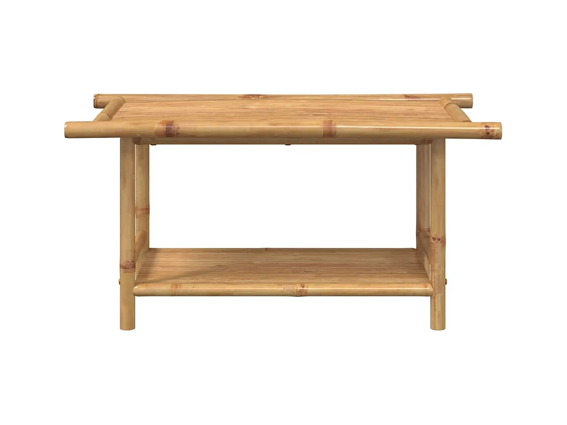 Table basse 90x50x45 cm bambou