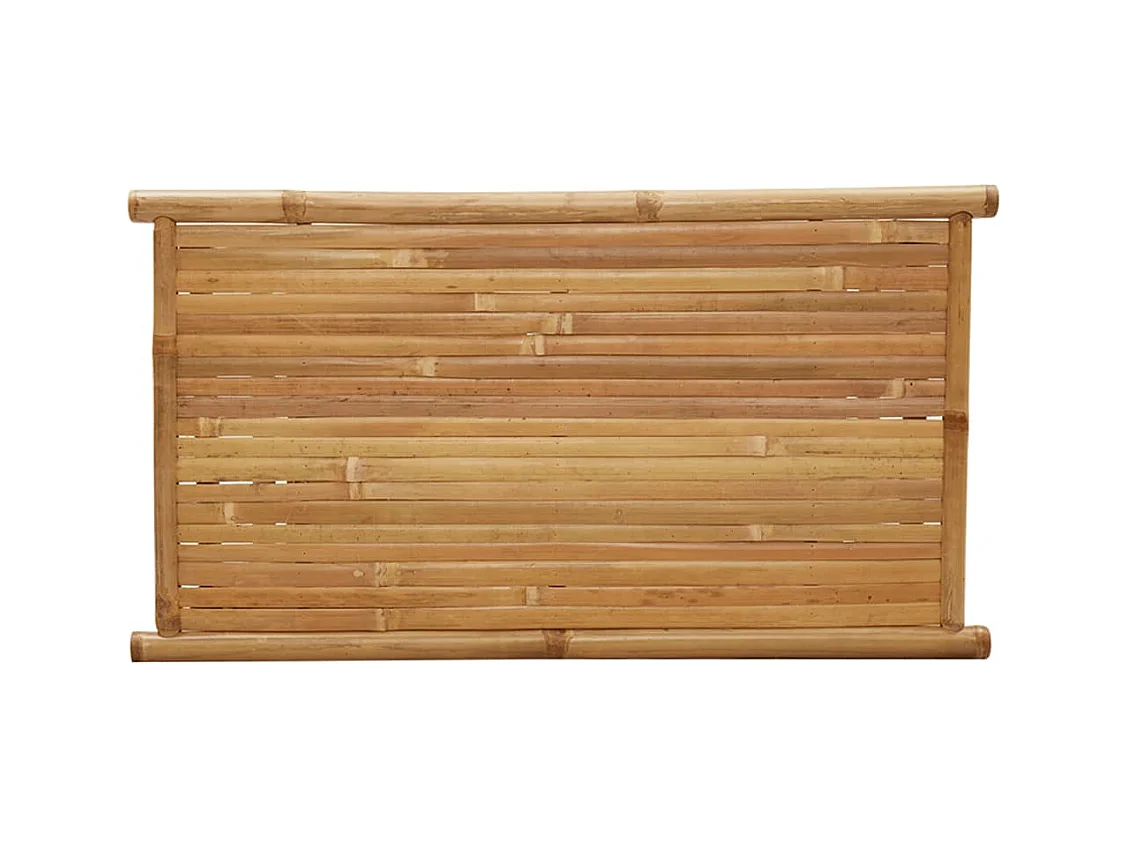 Table basse 90x50x45 cm bambou