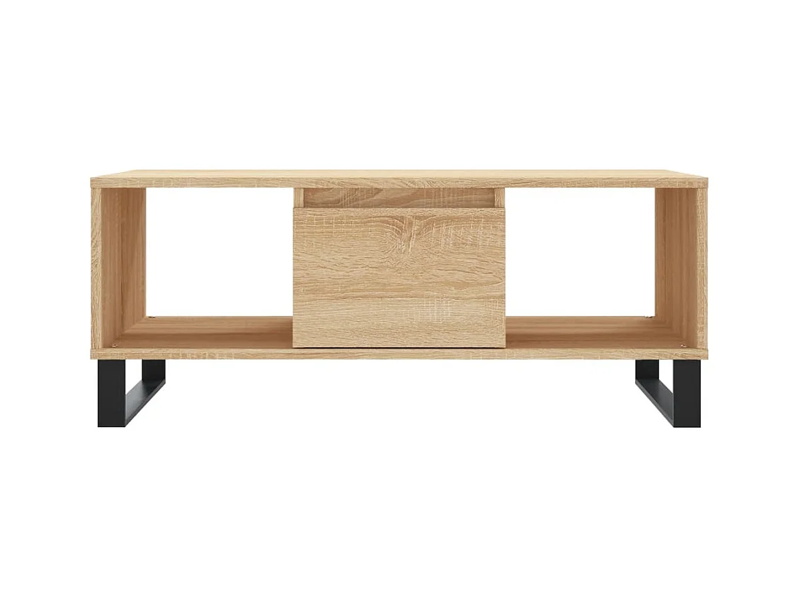 Table basse Chêne sonoma 90x50x36,5 cm Bois d'ingénierie