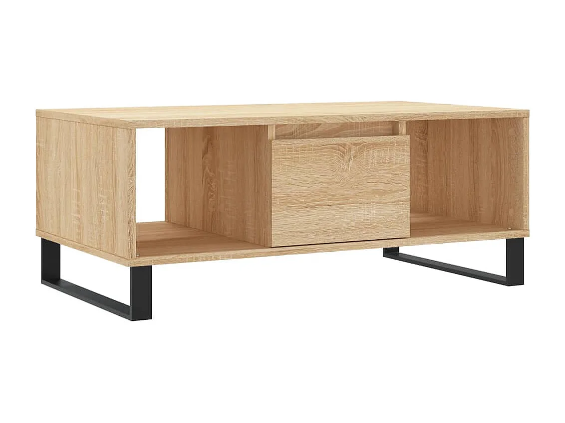 Table basse Chêne sonoma 90x50x36,5 cm Bois d'ingénierie