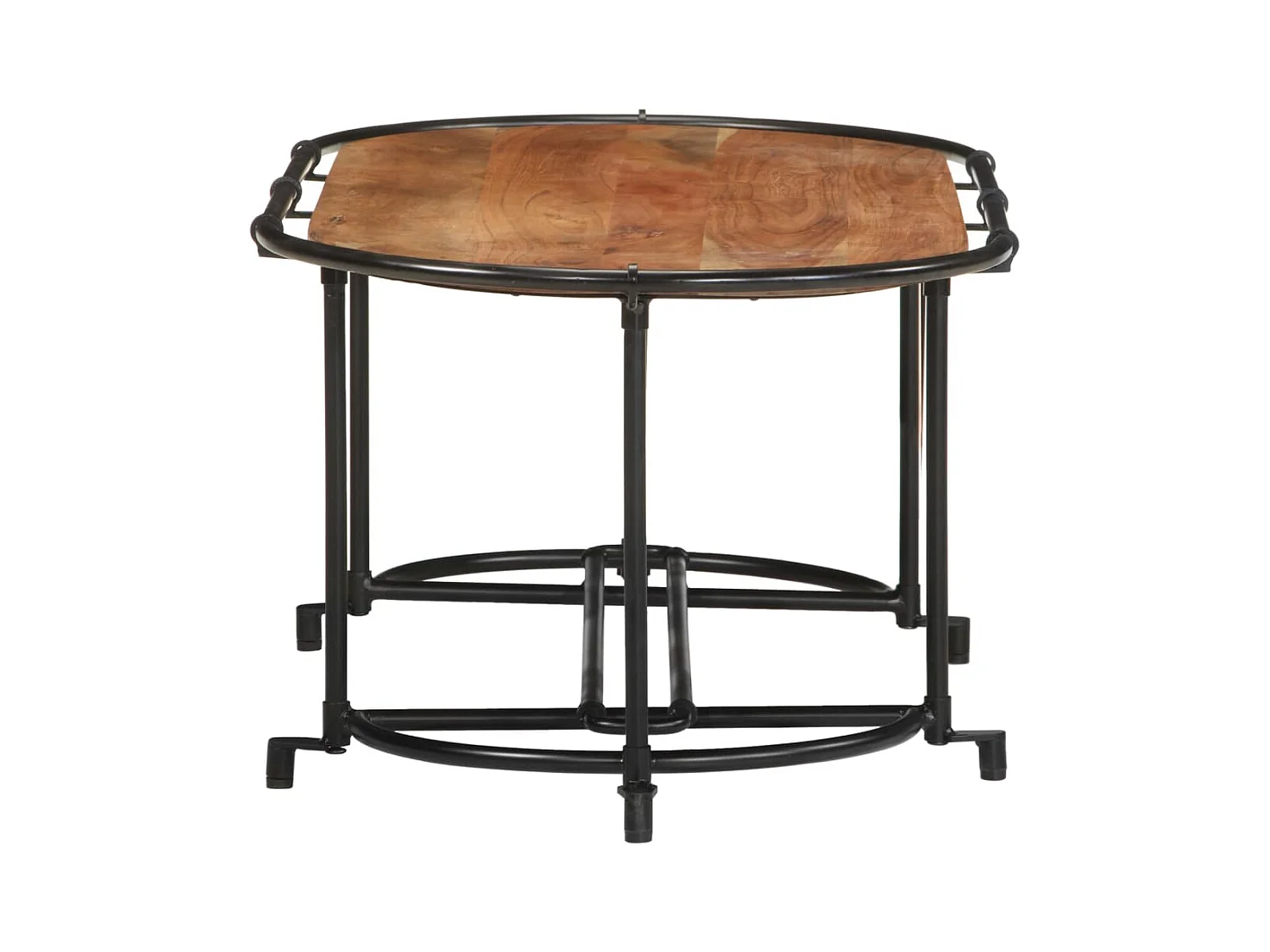 Table basse 110x55x40 cm bois massif d'acacia