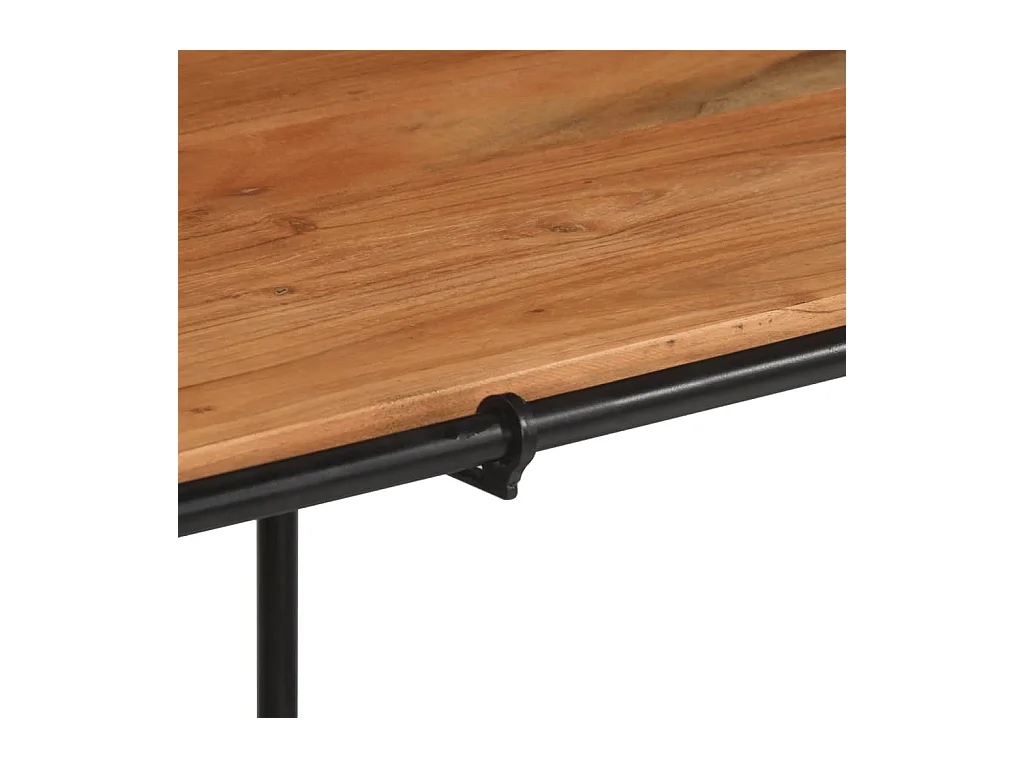 Table basse 110x55x40 cm bois massif d'acacia