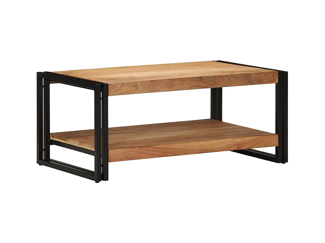 Salontafel 90x50x38 cm massief acaciahout