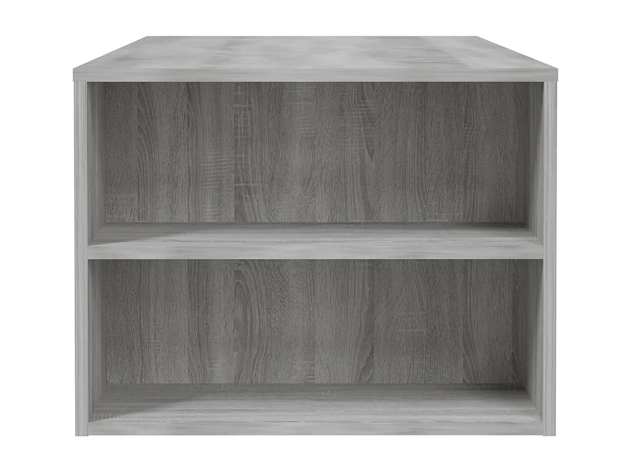 Sonoma salontafel grijs 102x55x42 cm bewerkt hout