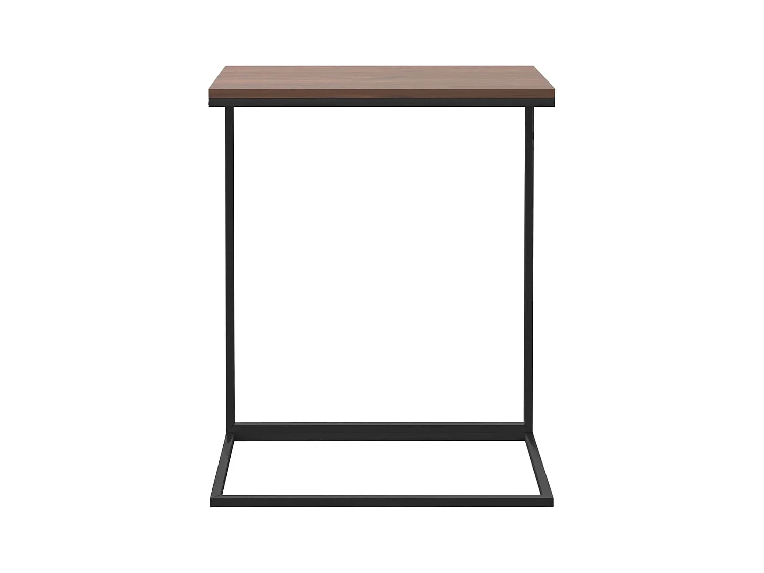 Table d'appoint Noir 55x35x66 cm Bois d'ingénierie