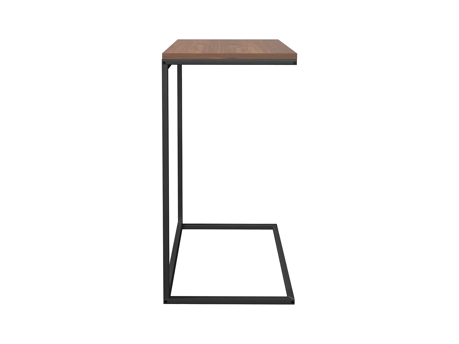 Table d'appoint Noir 55x35x66 cm Bois d'ingénierie