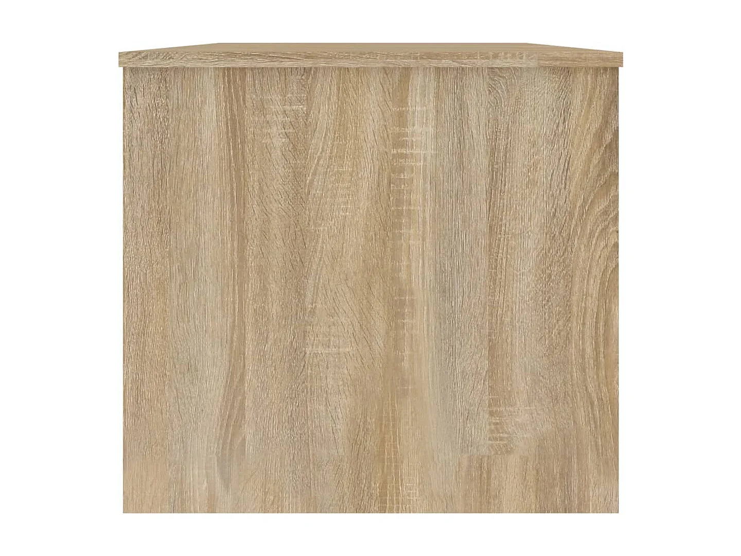 Table basse chêne sonoma 102x50,5x46,5 cm bois d'ingénierie