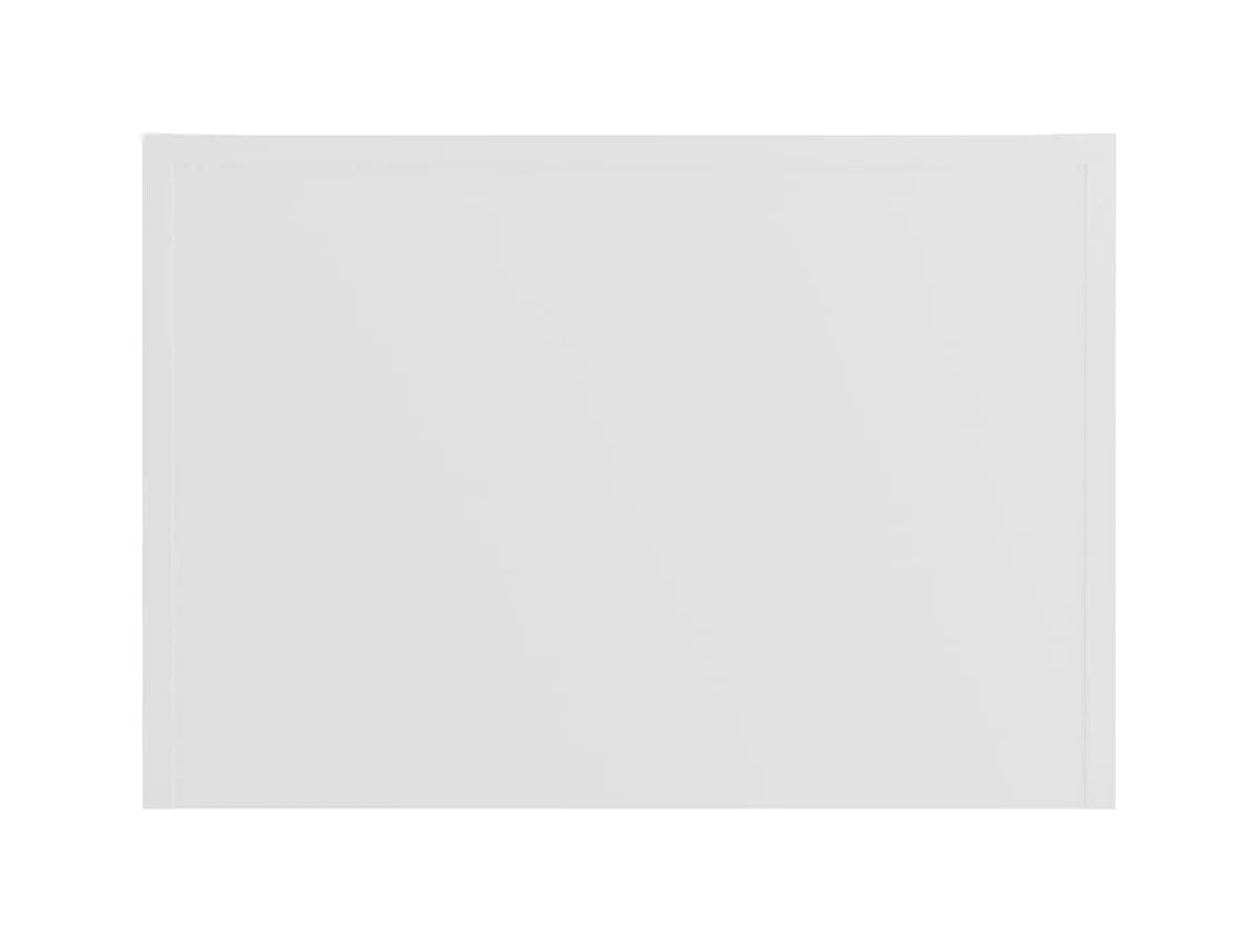 Table basse blanc 50x50x35 cm bois d'ingénierie