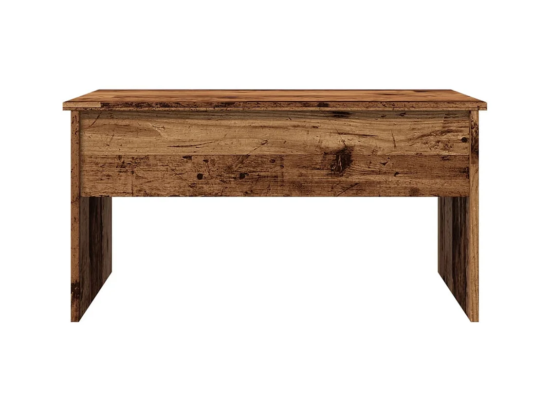 Salontafel oud hout 80x50,5x41,5 cm bewerkt hout