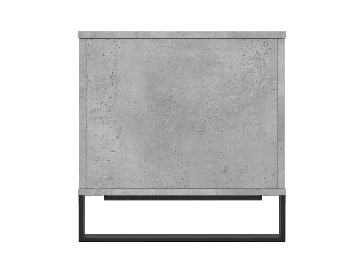 Betongrijze salontafel 60x44,5x45 cm bewerkt hout