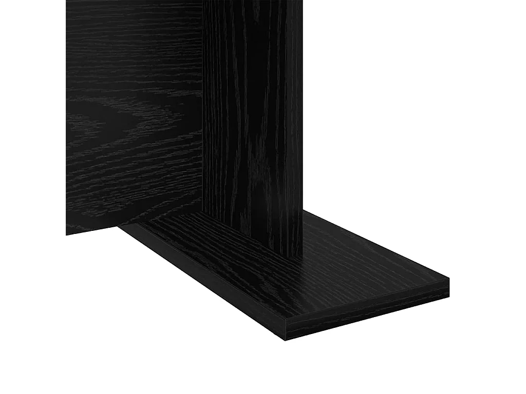 Table basse Chêne noir 103,5 x 60 x 40 cm Bois d'ingénierie