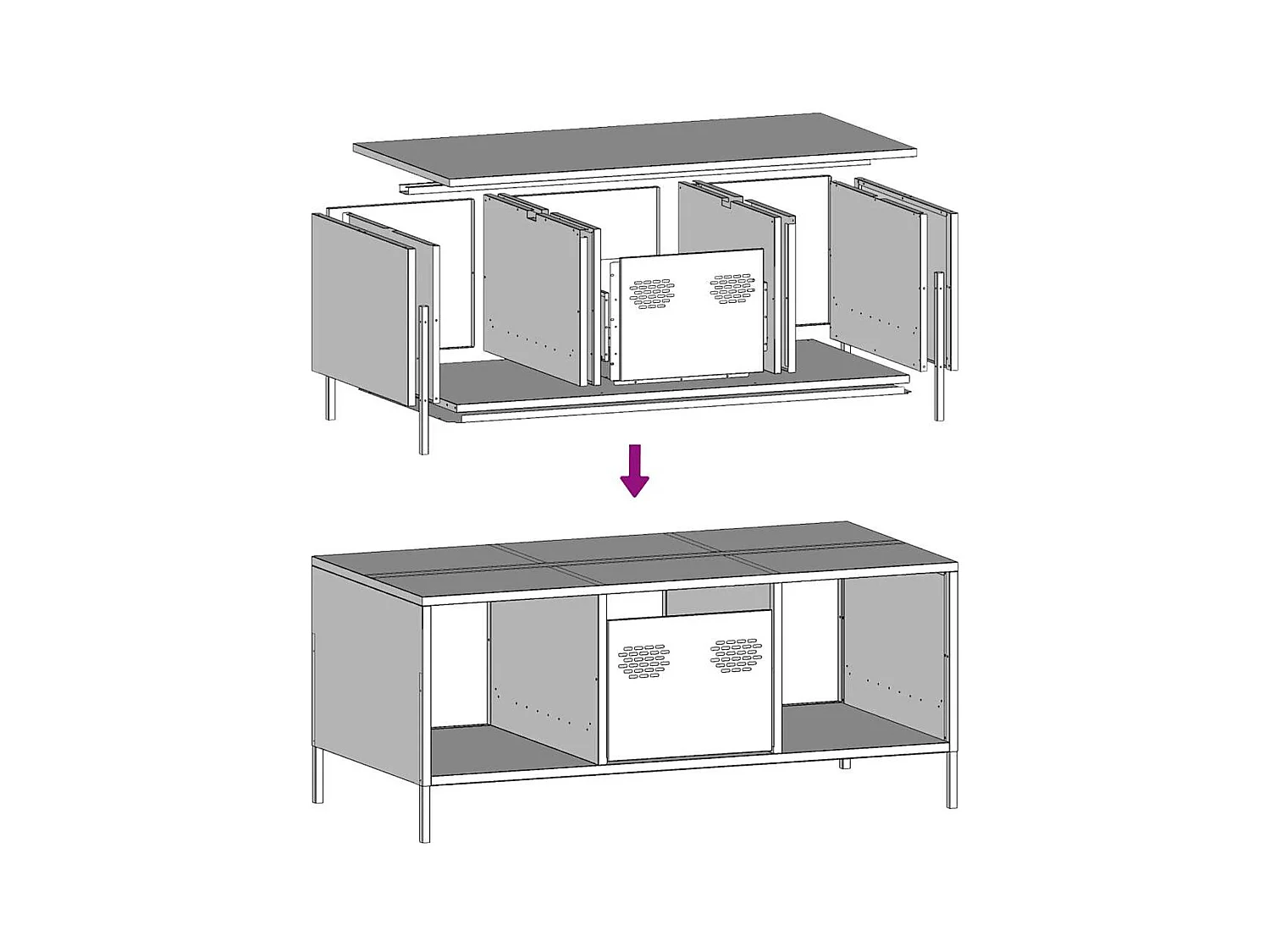 Olijfgroene salontafel 101,5x50x43,5 cm koudgewalst staal