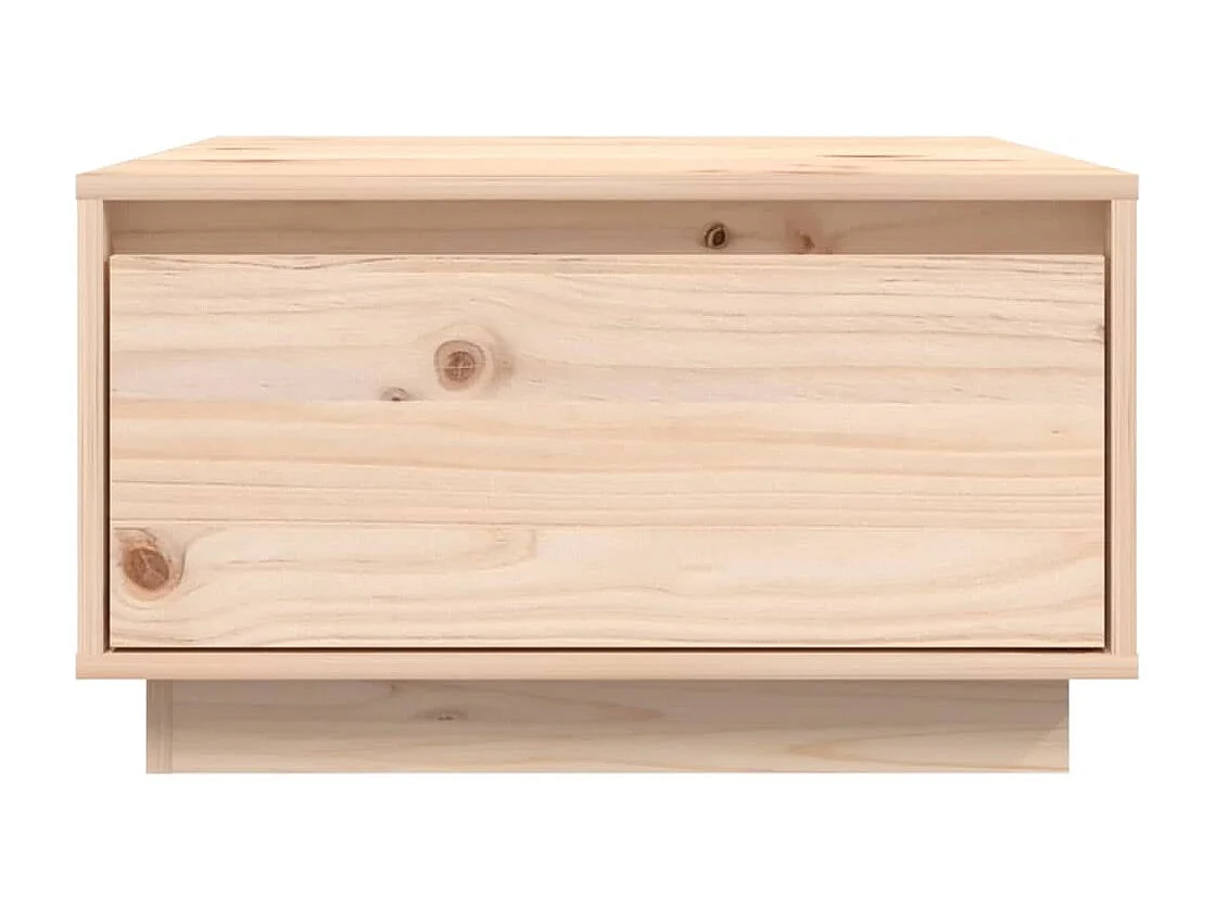 Tavolino 55x56x32 cm Legno massello di pino