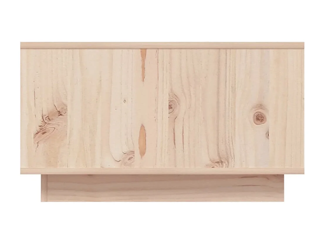 Table basse 55x56x32 cm Bois massif de pin